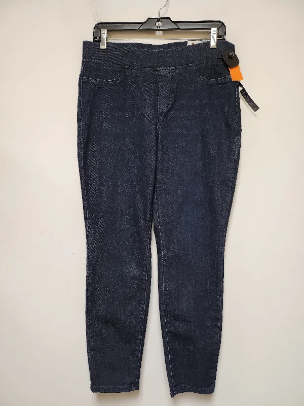 Men's Jeans in Unique PatternsJeans Jeggings By Talbots In Blue Denim, Size: 10