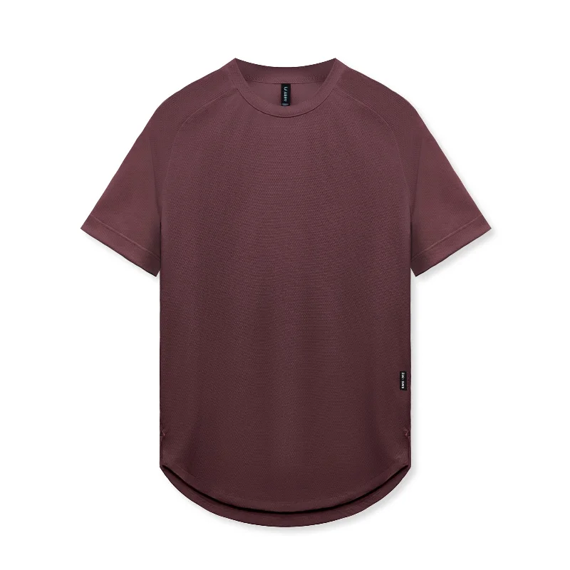 Durable Men's Work Shirts0660. AeroSilver® Established Tee - Plum