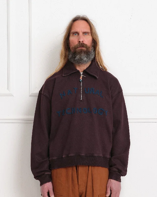 Men's Sleeveless TopsGeo Pullover -  Aubergine
