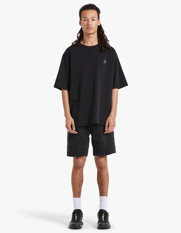 Men's Patterned Pants with PlaidsSeth Denim Shorts - Black Stone Denim