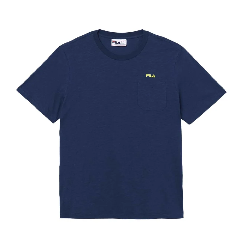 Men's Shirts with Moisture-Wicking FabricFILA - Men's Dilki Crew T-Shirt (LM23B536 934)